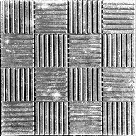 Pencil Chequered Tile (Color Grey)