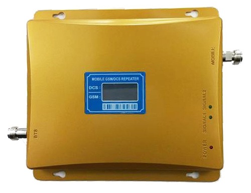 डुअलबैंड 900/1800 (2G) मीडियम पावर गोल्डन बूस्टर करंट: 110-220 वोल्ट (V)