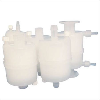 PTFE Capsule Filter - Hydrophilic PTFE Media, Polypropylene Cage & Support, 8.5bar Burst Pressure | No Adhesives, Wide Chemical Compatibility, Absolute Rated, Multiple Micron Sizes, Multiple Fittings