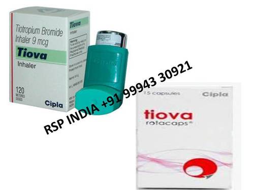 Tiova - Inhaler & Capsules, Tiotropium | Asthma Relief, Lung Support, Breathing Ease, Cough Reduction