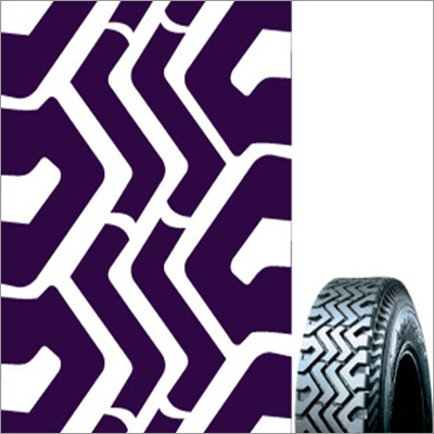 ब्लैक सेमी लुग आर टायर रबर्स