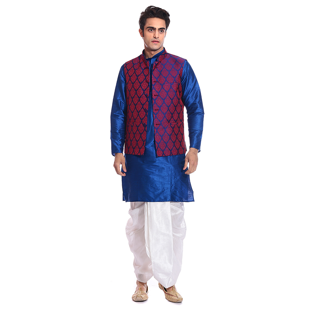 Kurta Dhoti Jacket Sets