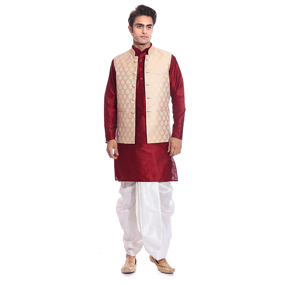 Kurta Dhoti Jacket Sets