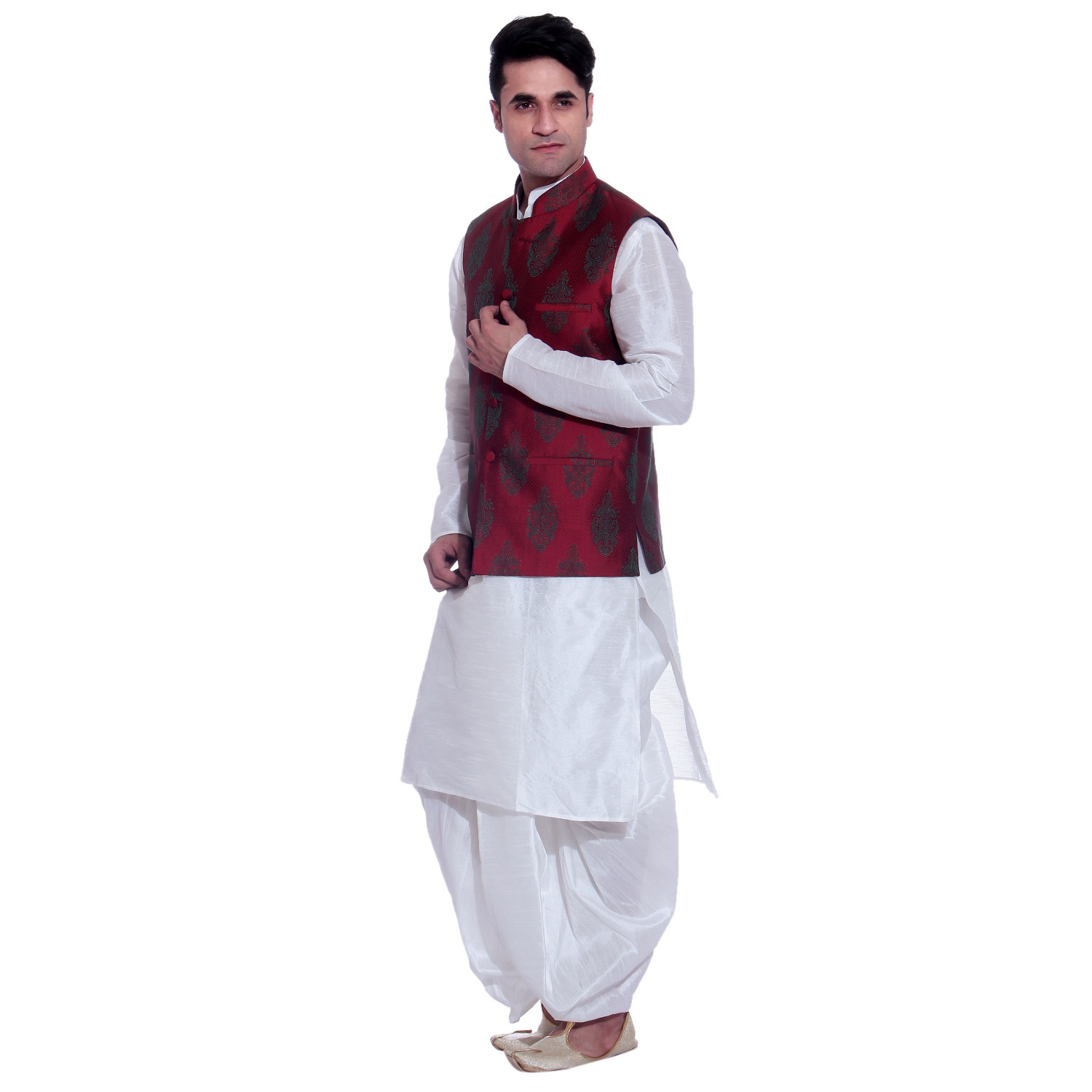 Kurta Dhoti Jacket Sets