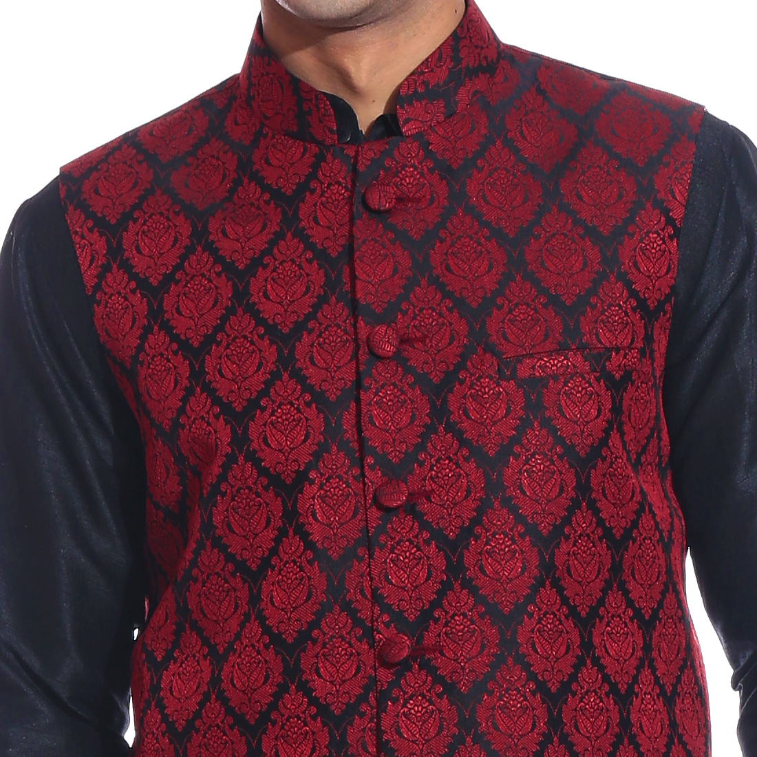 Jacquard Nehru Jacket