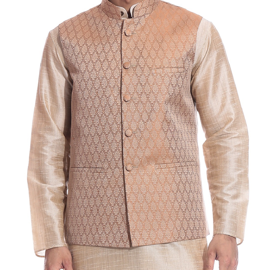 Jacquard Nehru Jacket