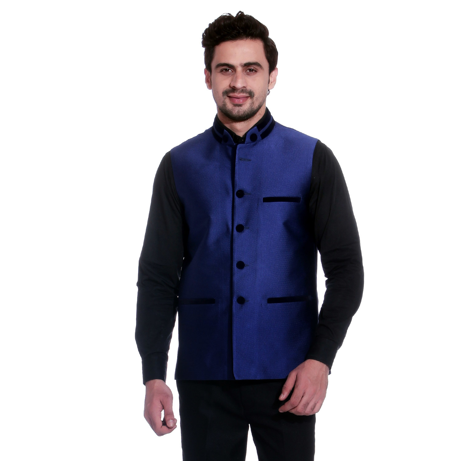 Jacquard Nehru Jacket