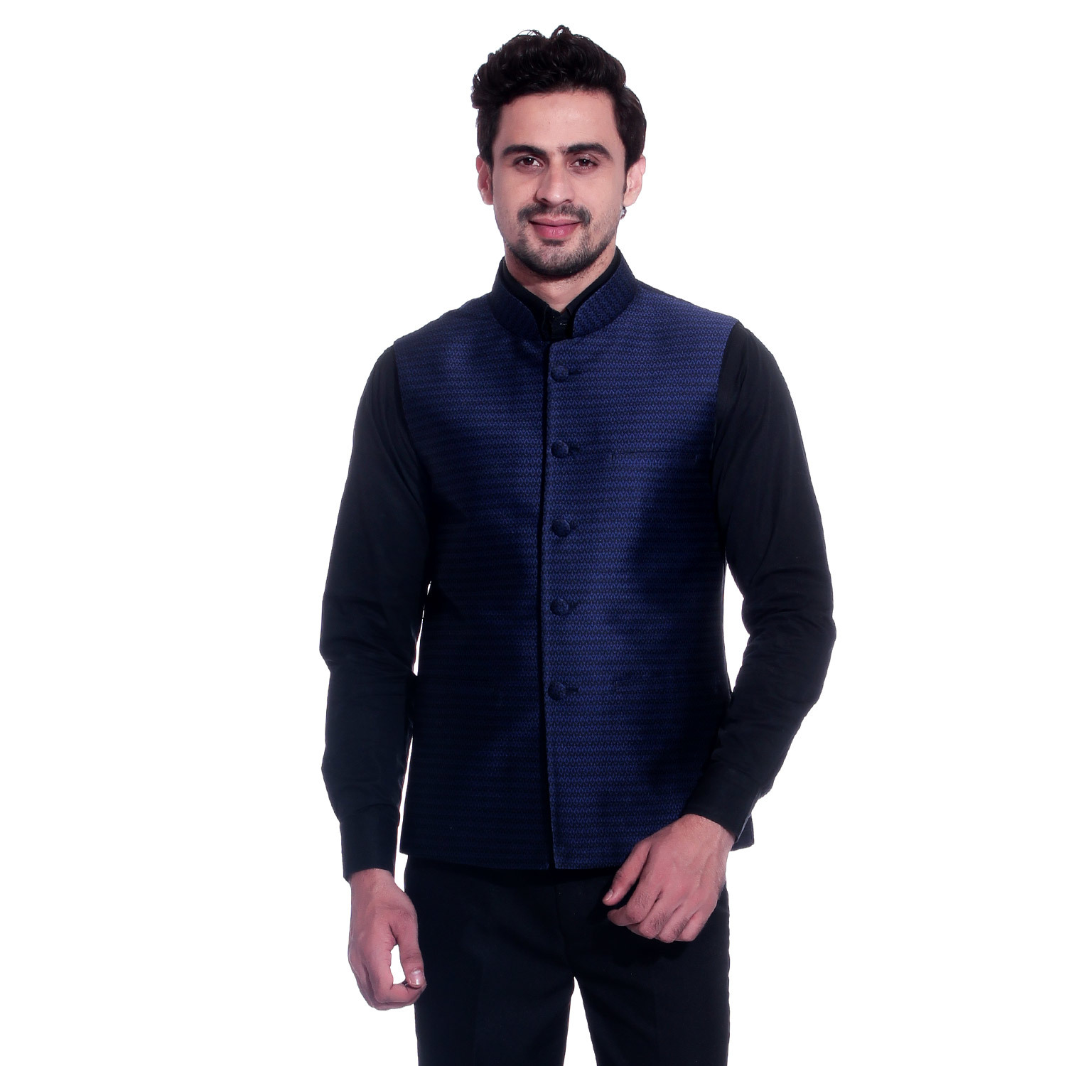 Jacquard Nehru Jacket
