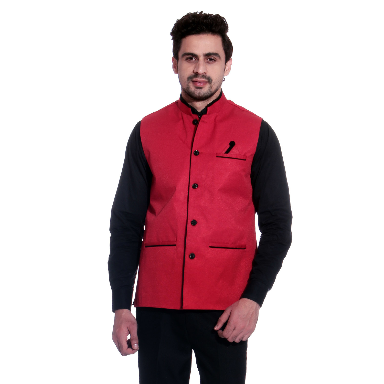 Jacquard Nehru Jacket