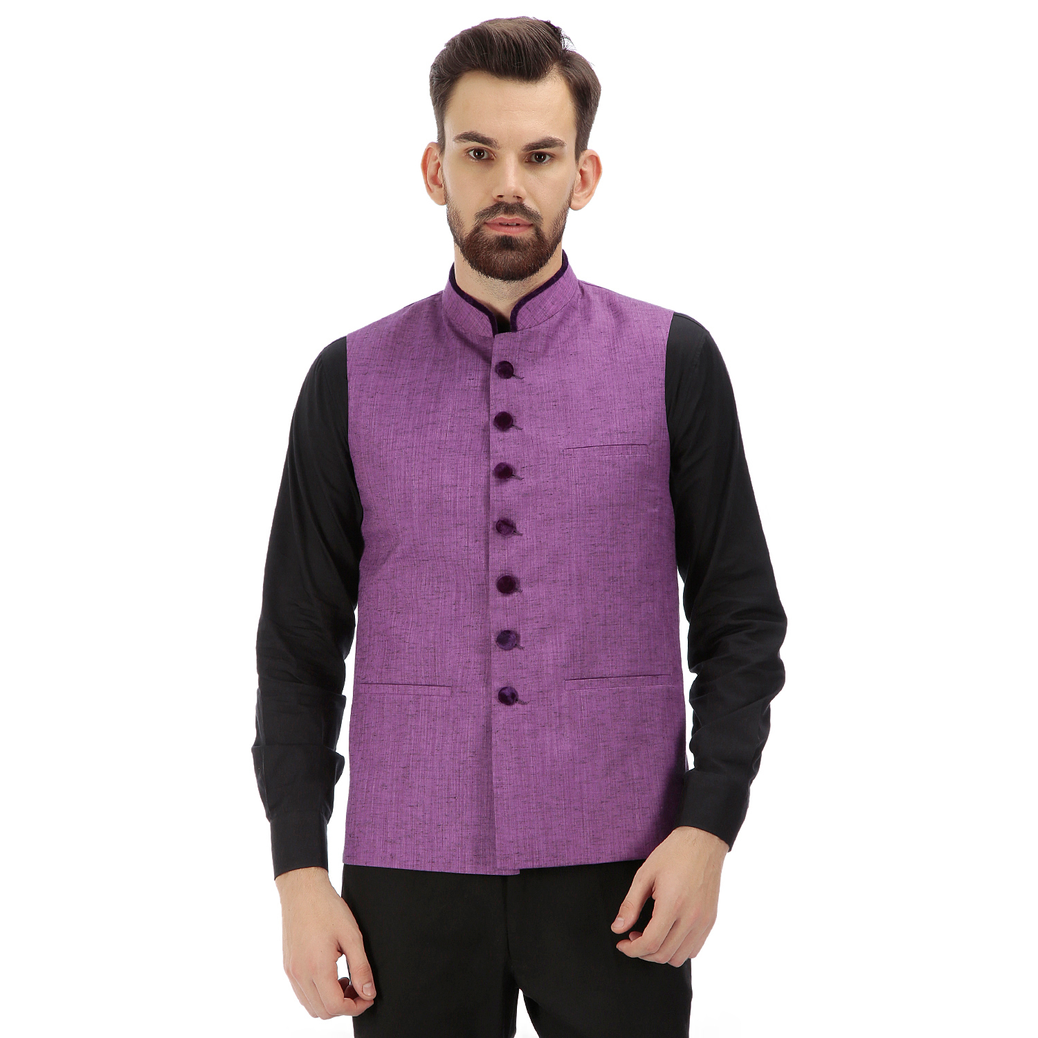 Jacquard Nehru Jacket