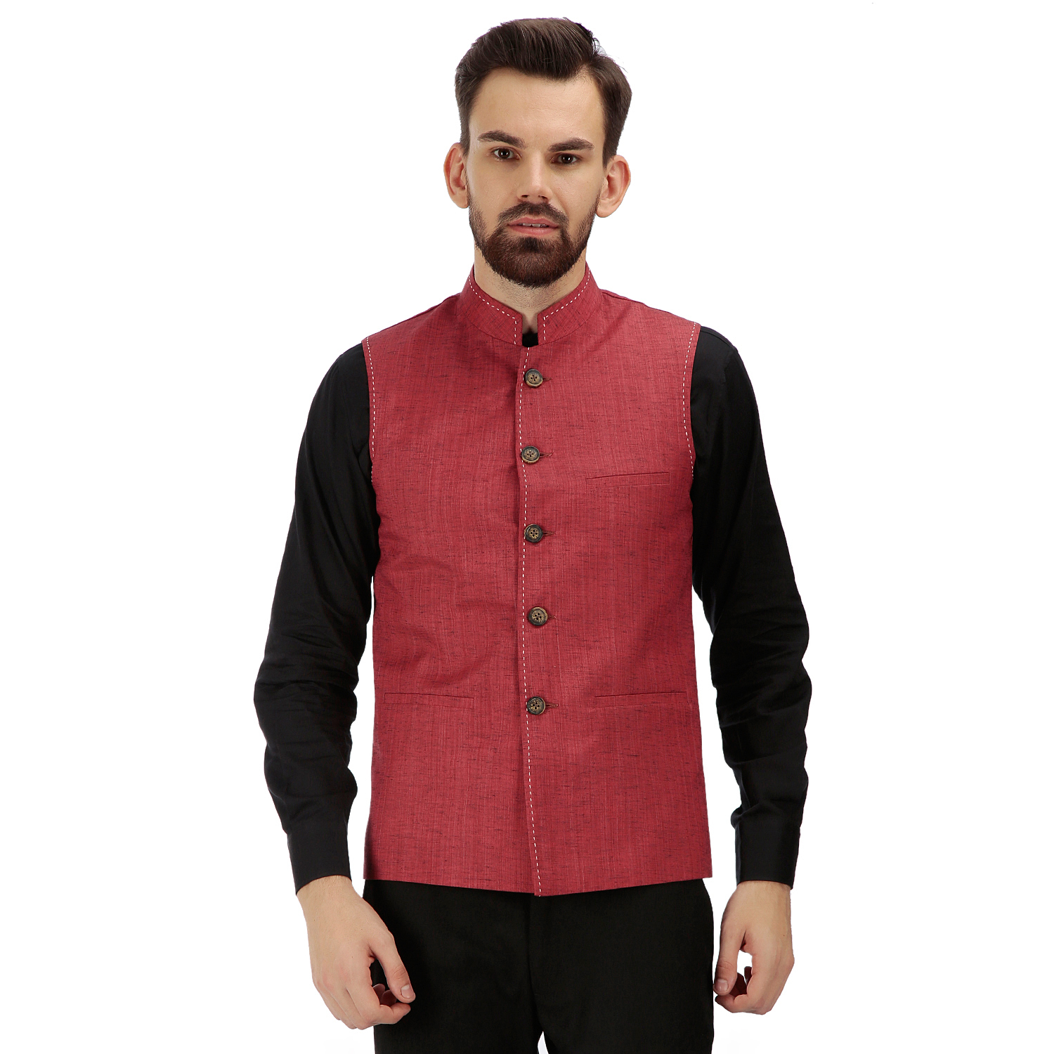 Jacquard Nehru Jacket