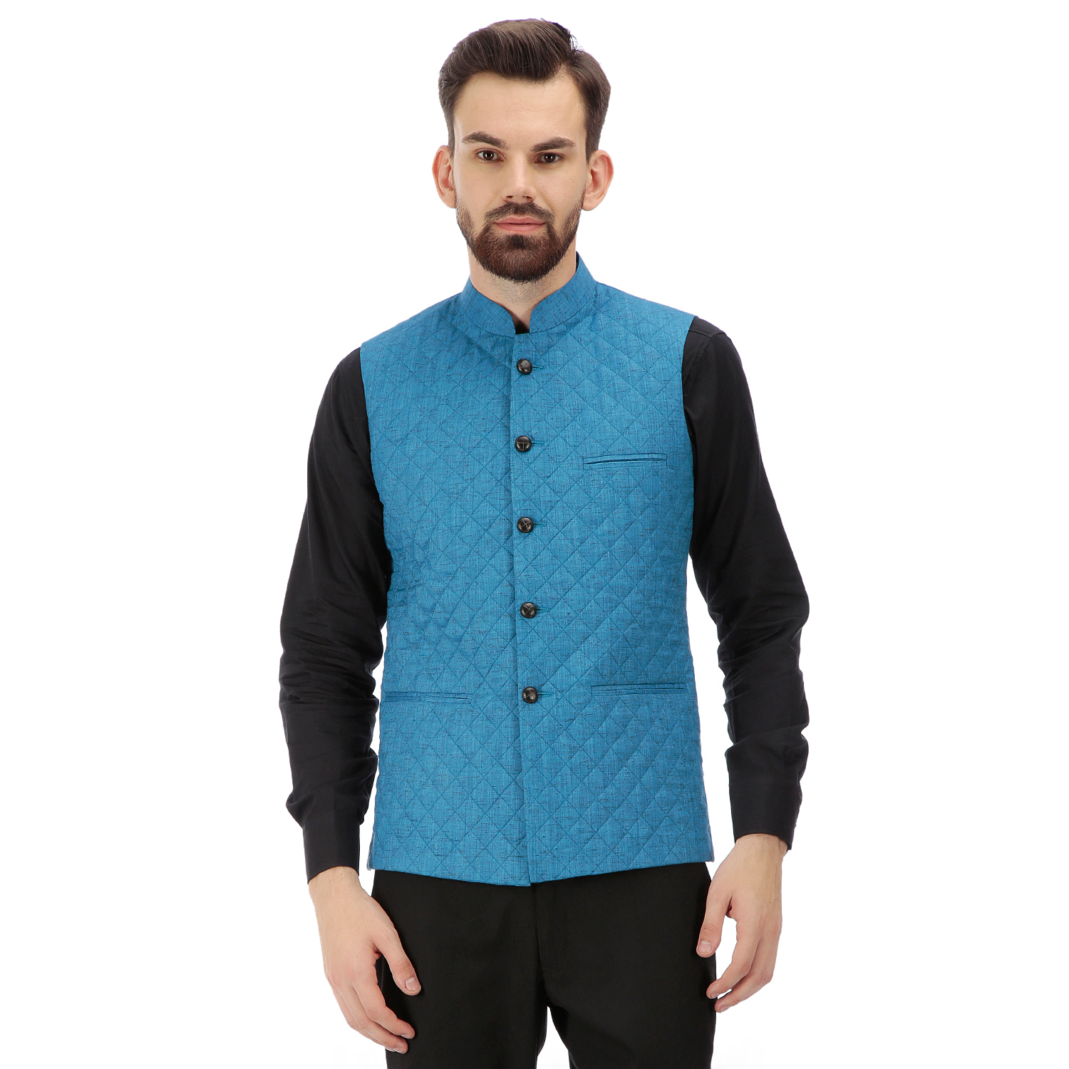 Jacquard Nehru Jacket