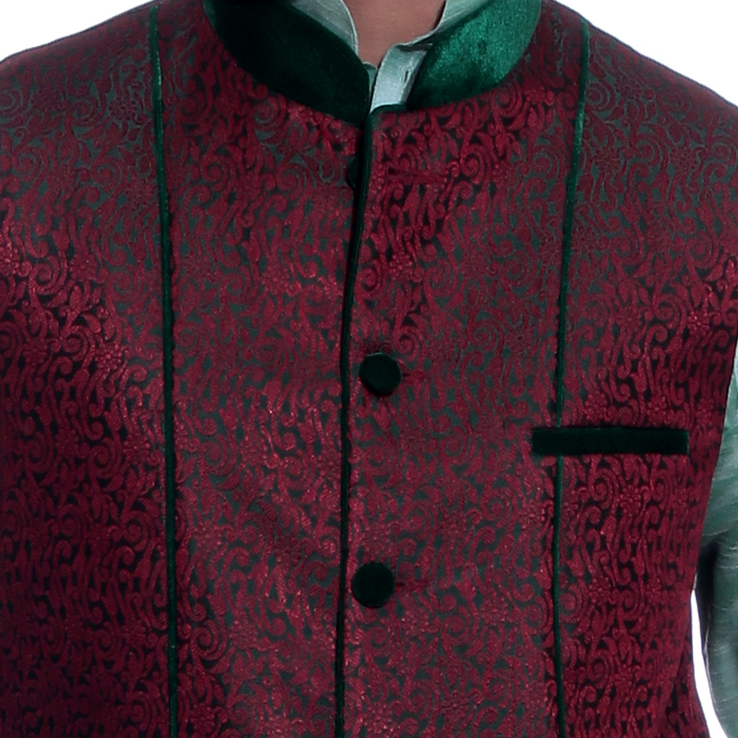 Jacquard Nehru Jacket