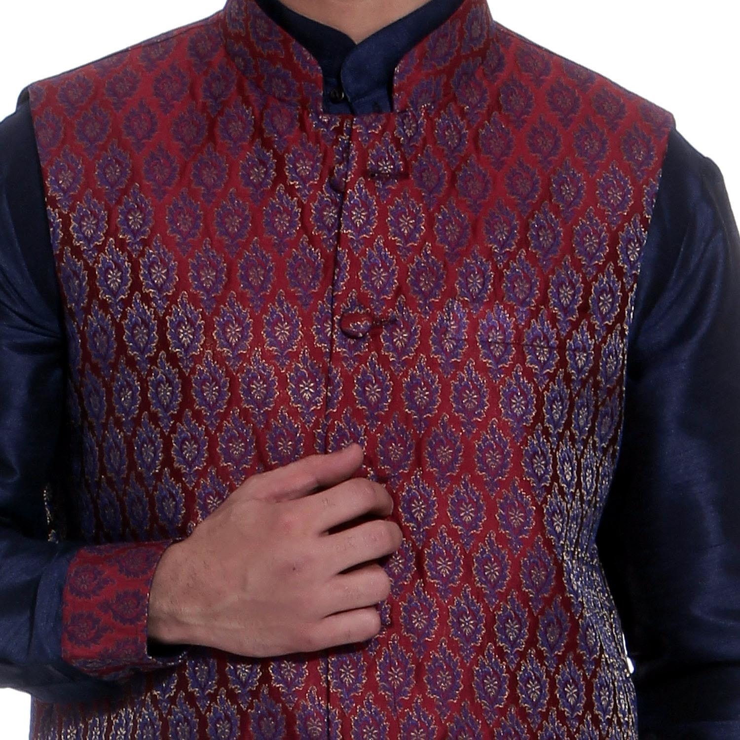 Jacquard Nehru Jacket