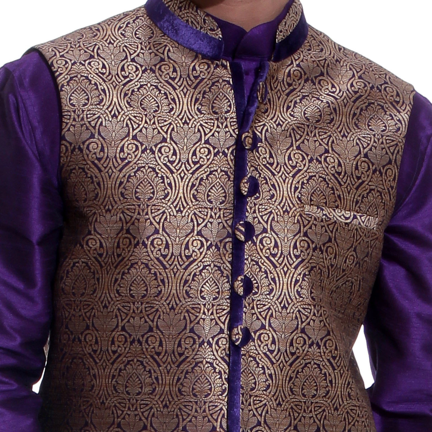 Jacquard Nehru Jacket