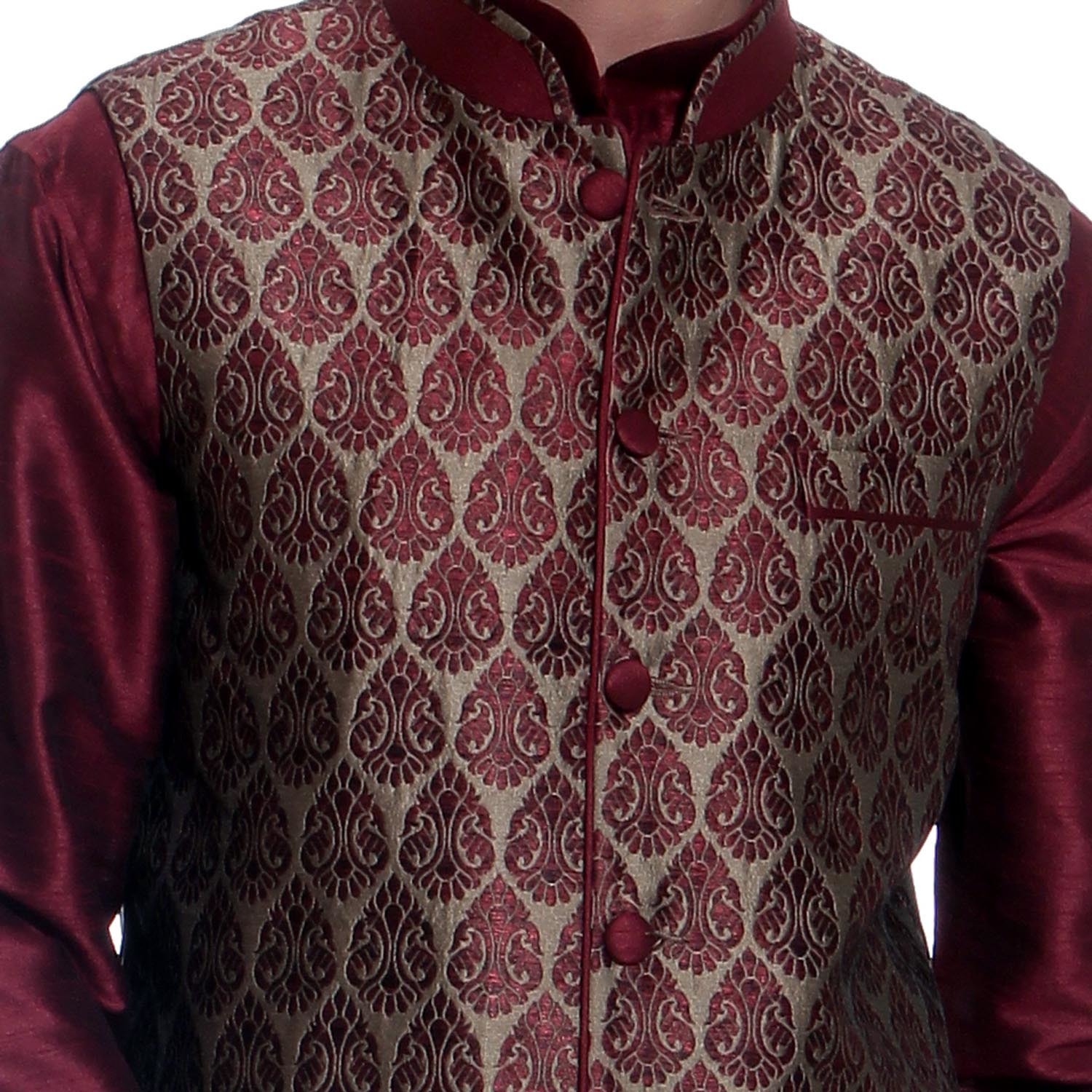 Jacquard Nehru Jacket