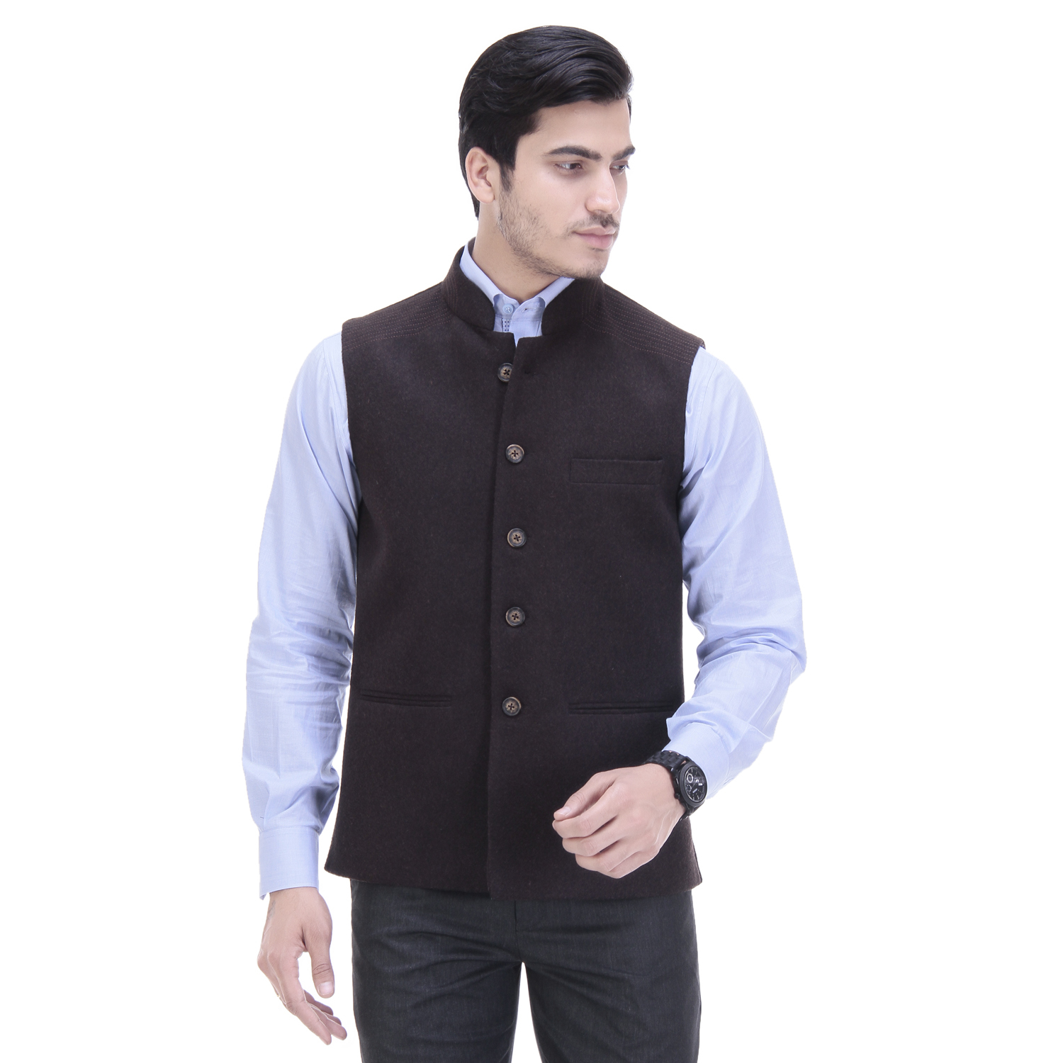 Jacquard Nehru Jacket