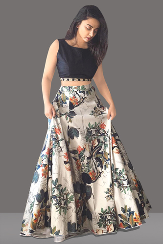 प्रिंटेड लहंगा चोली