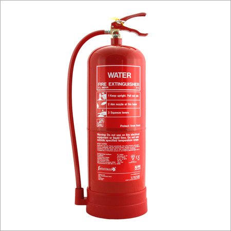 Water Type Fire Extinguisher - Color: Red