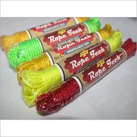 एक पैकेट में क्लॉथ ड्रायिंग कलर रोप रोल्स: 6 रोल