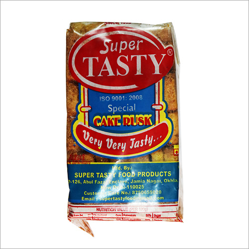 स्वादिष्ट केक रस्क