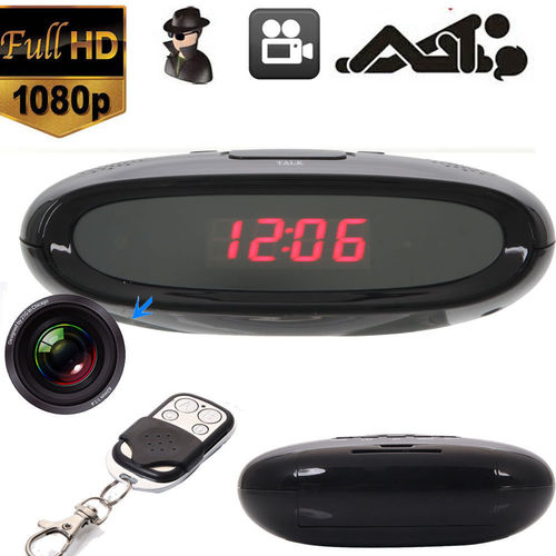 Spy New Hd 1080p Hidden Camera Clock Remote Motion Detection Camera Pixels: 5 Megapixel (Mp )