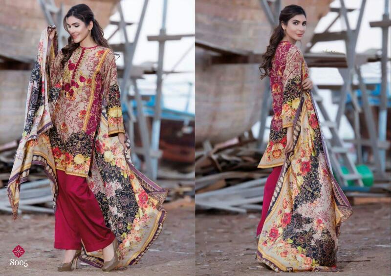 Designer Printed Suit