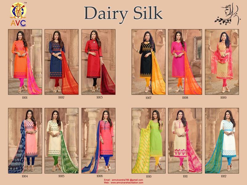 Chanderi Suits - Chanderi Work Top, Cotton Bottom, Chiffon Printed Dupatta With Lace | Casual Ethnic Wear, 3/4th Sleeves, Breathable, Washable, All Season