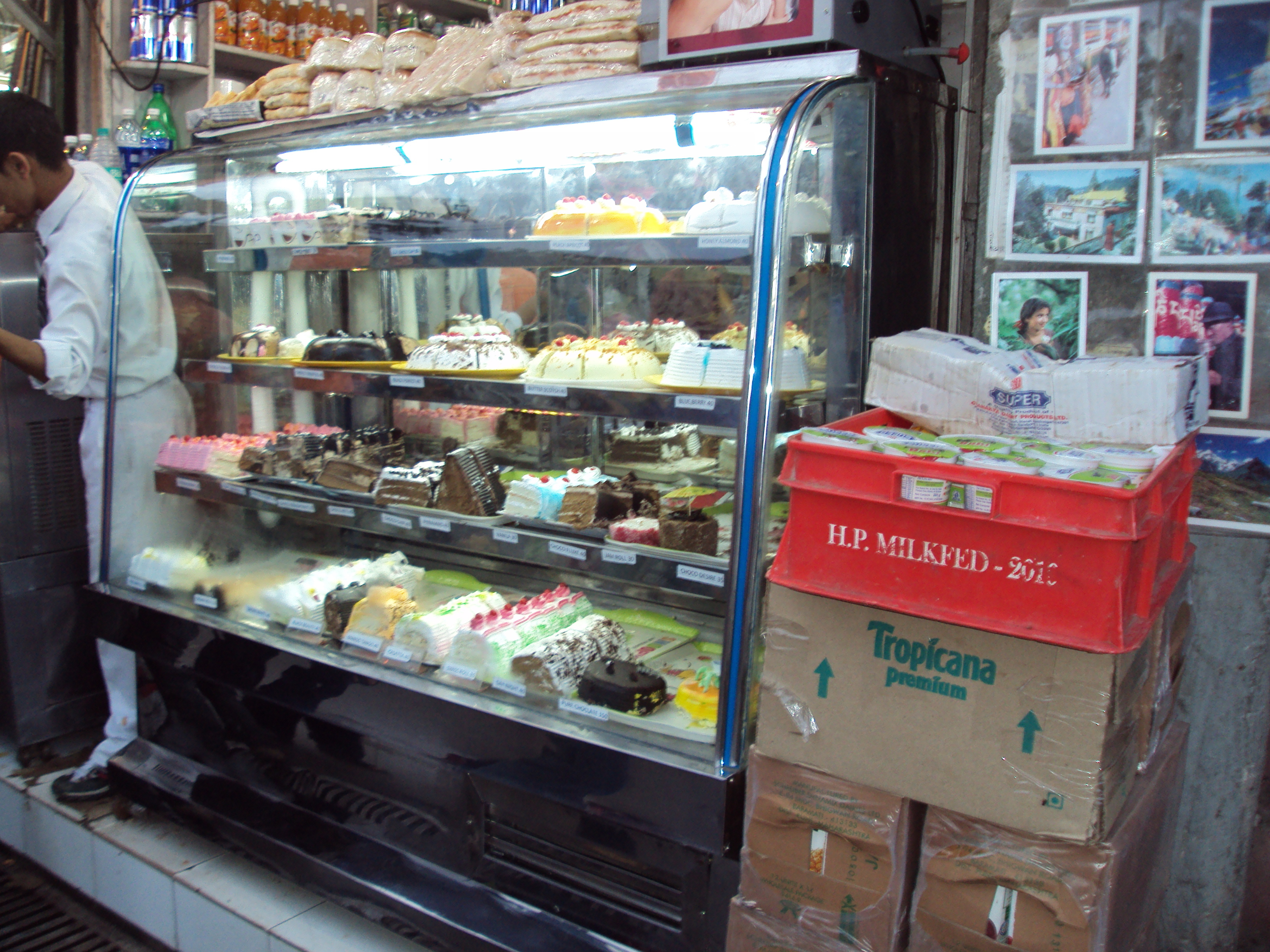 Stainless Steel Display Counter