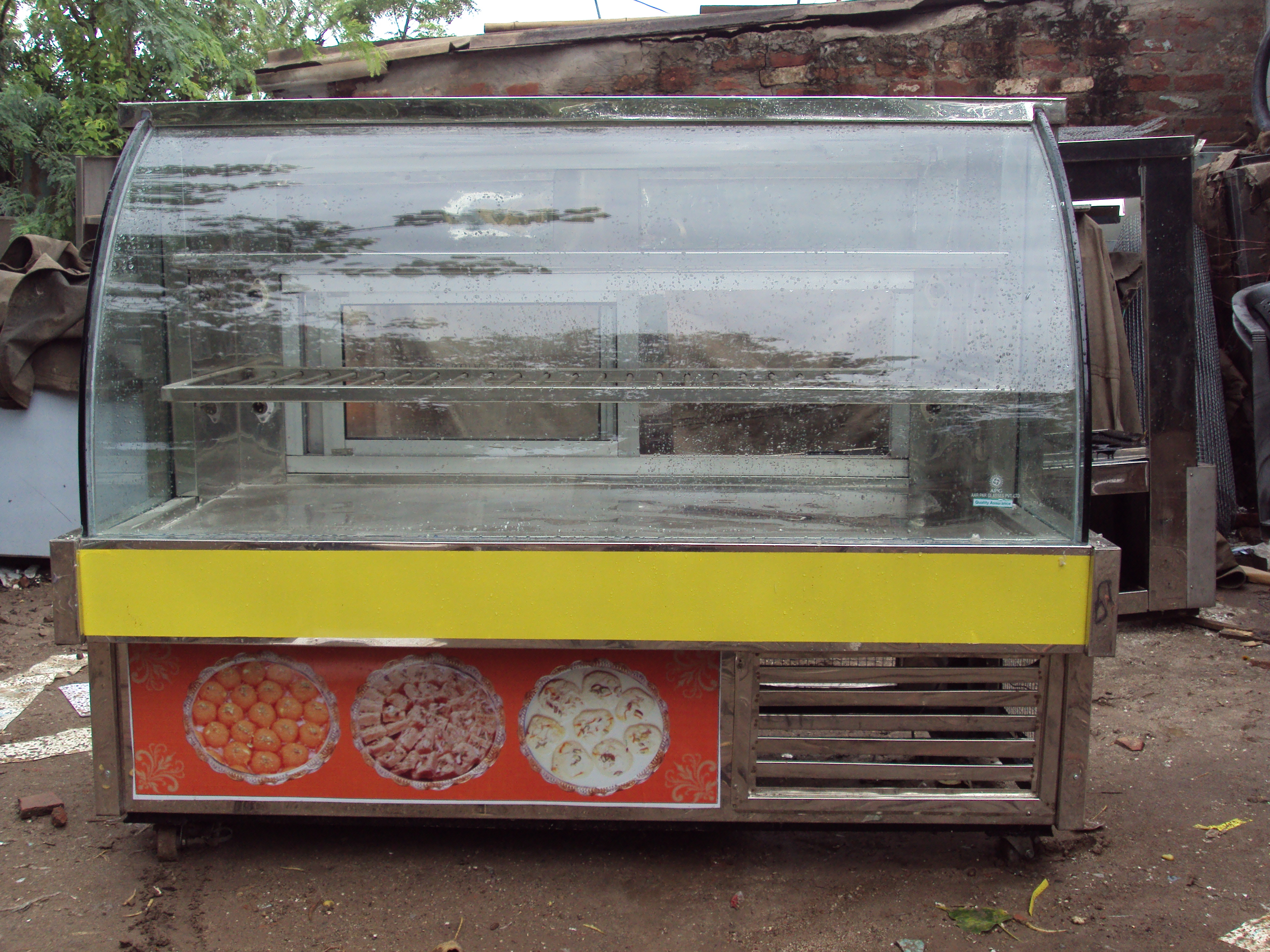Stainless Steel Display Counter