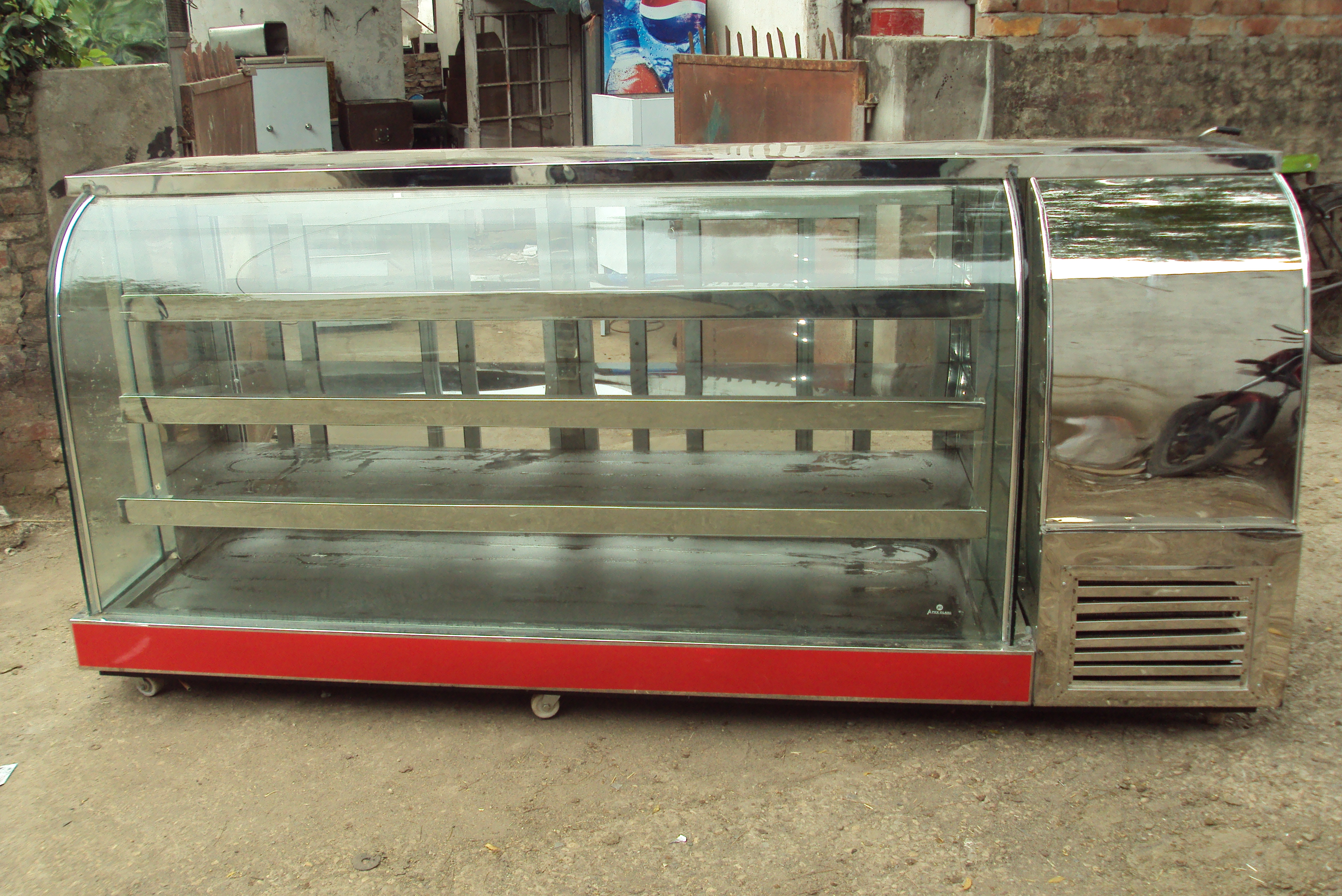 Stainless Steel Display Counter