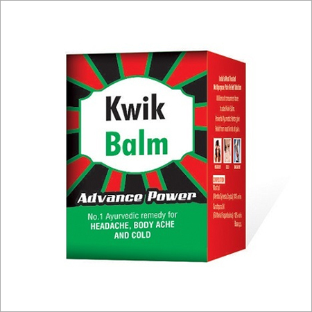 Kwik Balm - Age Group: Suitable For All Ages