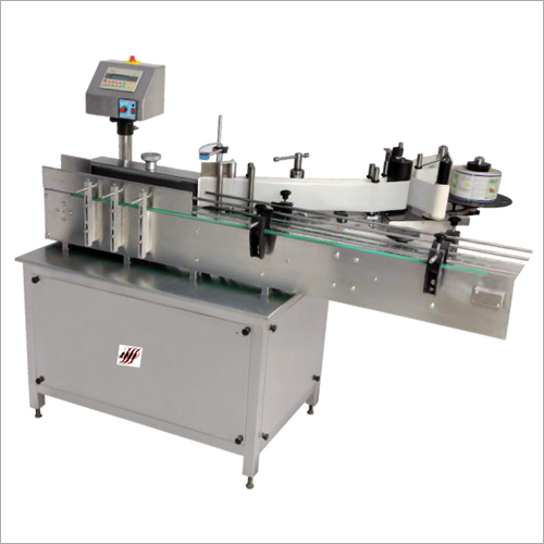 Automatic Single Side Sticker Labeling Machine - Stainless Steel Build | High-Speed Operation, Precision Labeling Performance, User-Friendly Interface, Compact Design