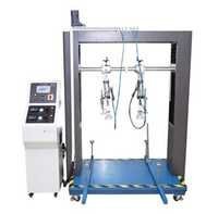 कुर्सी की भुजाओं और पैरों का परीक्षण करने वाला उपकरण