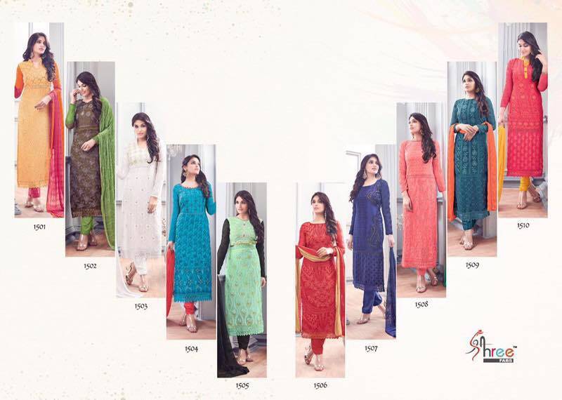 Embroidered Saree