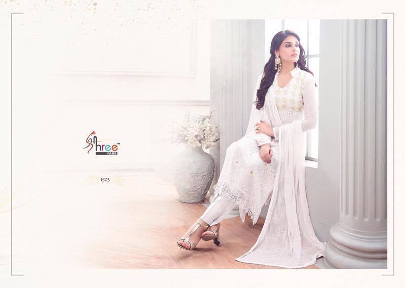 Embroidered Saree