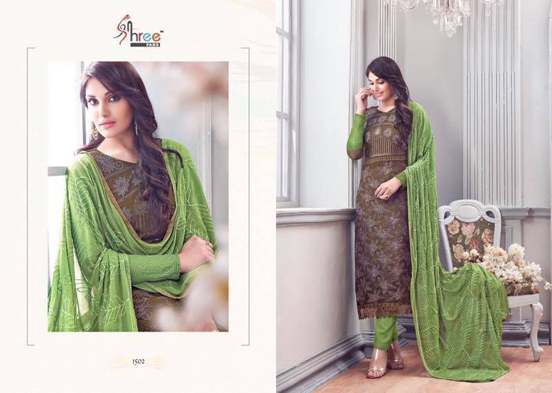 Embroidered Saree