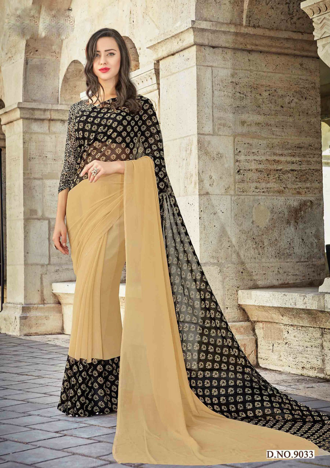 Georgette Printed Sarees
