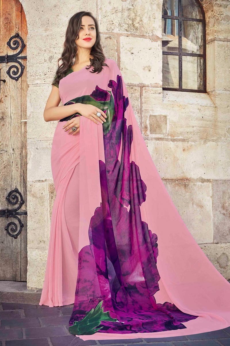 Georgette Weightless Sarees