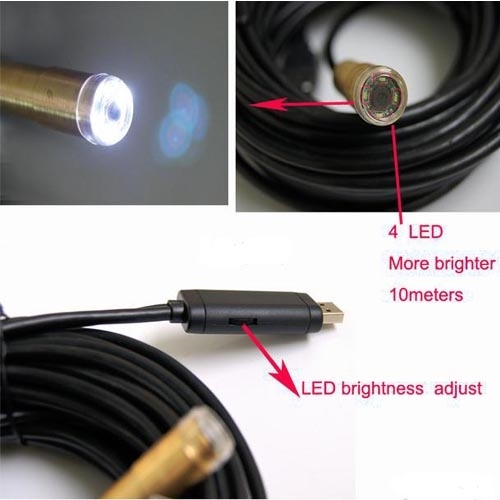 Latest Pipe Inspection Camera (Endoscope Camera) Camera Pixels: 5 Megapixel (Mp )