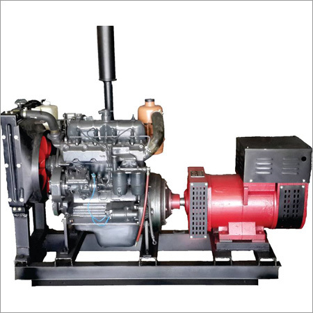 Single Cylinder Electric Start Axial Air Cooled DG Set