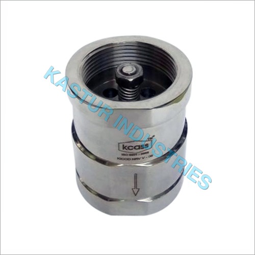 Non Return Valve - Heavy Duty Design, Highly Sensitive Components for Fluid Control, Pressure Drop Reduction, Prevents Reverse Flow & Water Hammer