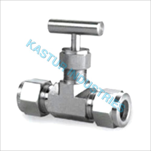 SS Needle Valve - Stainless Steel, 1/4"-1" Size Range, 6000 PSI Pressure Rating, -20°C to 150°C Temperature Range | ISO 9001 Compliant, Tube Fitting Design