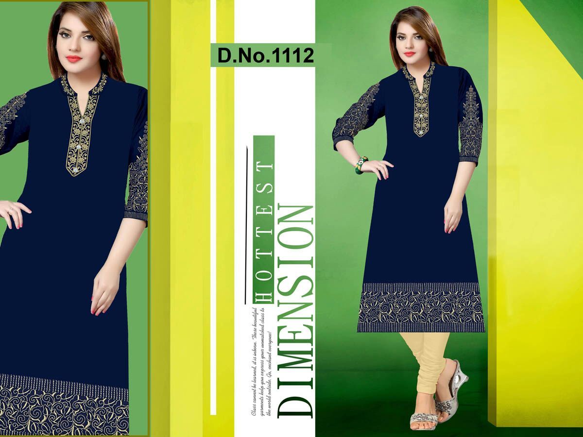 Rayon Kurti - Heavy Rayon, Xl-xxl Sizes, Rich Red Color | Embroidered Floral Design, Long Sleeves, Modern Collar With Diamond Button