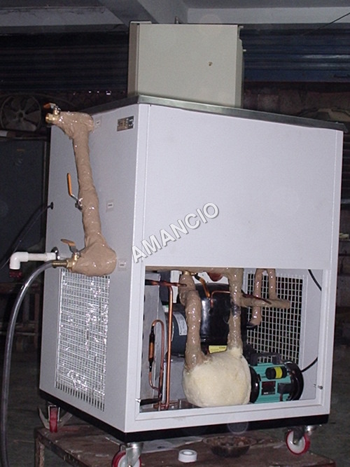 Water Chiller - Electrical Power Source, 380-400 Volt, Grey Color | Long Service Life, High Operational Fluency, User-Friendly Design