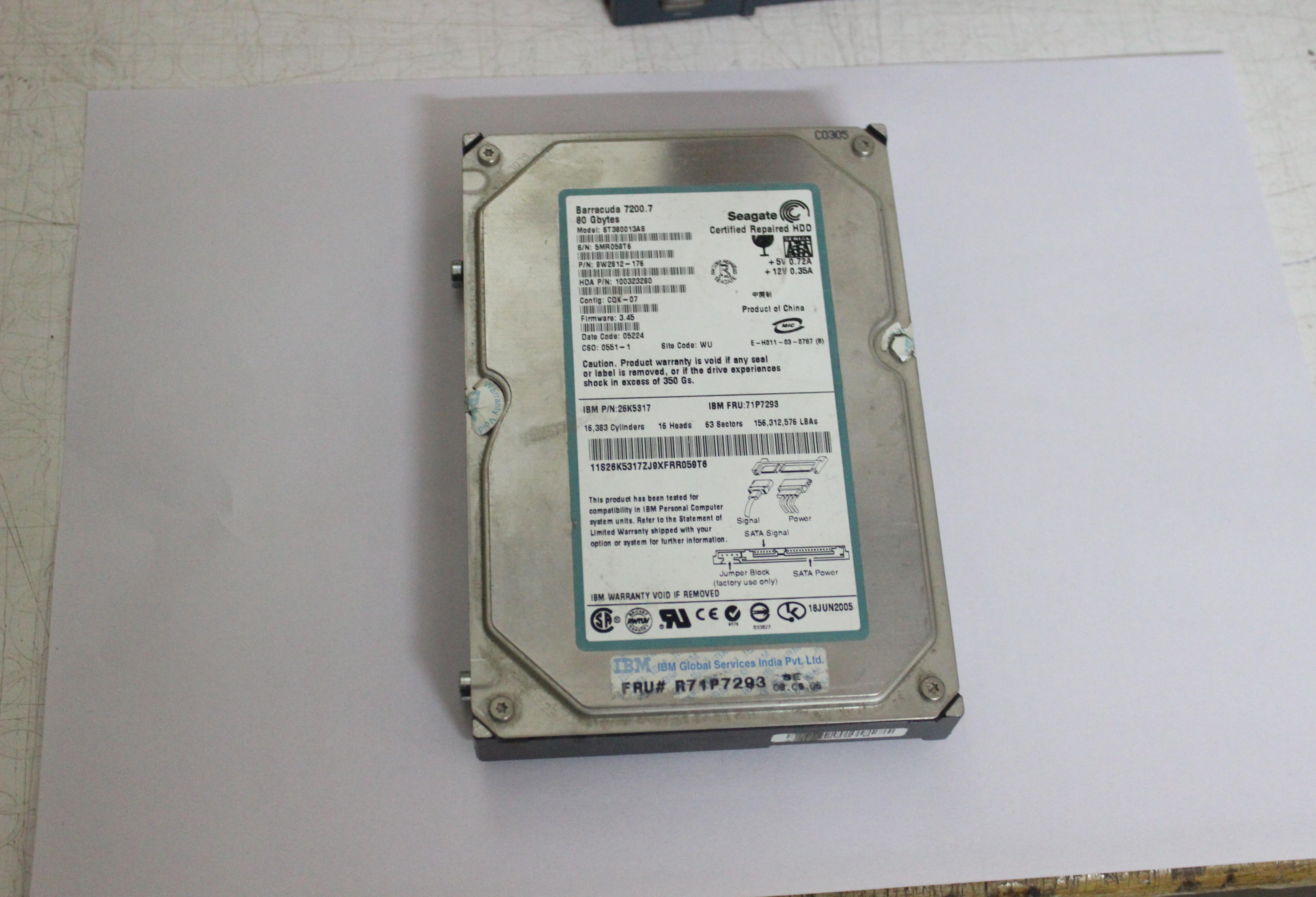 Seagate Hard Disk Drive