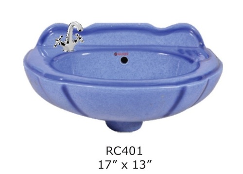 ब्लू रस्टिक स्मॉल वॉश बेसिन