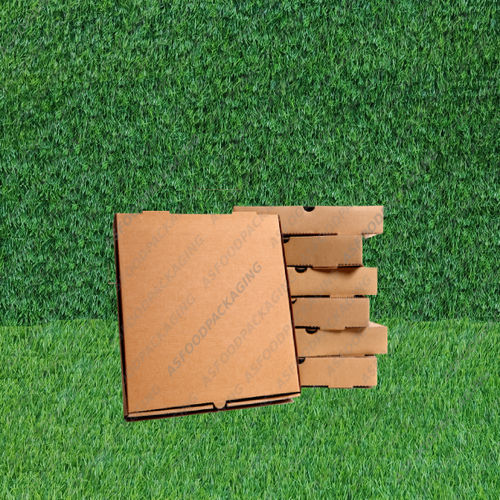 Paper Brown Pizza Box