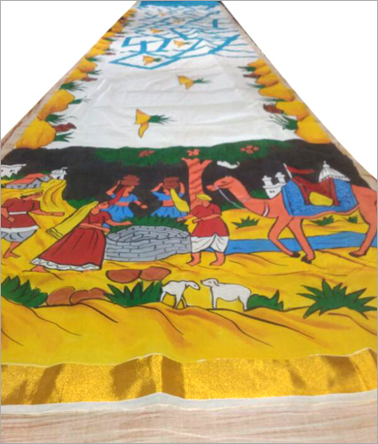 ब्लॉक प्रिंट की साड़ियाँ