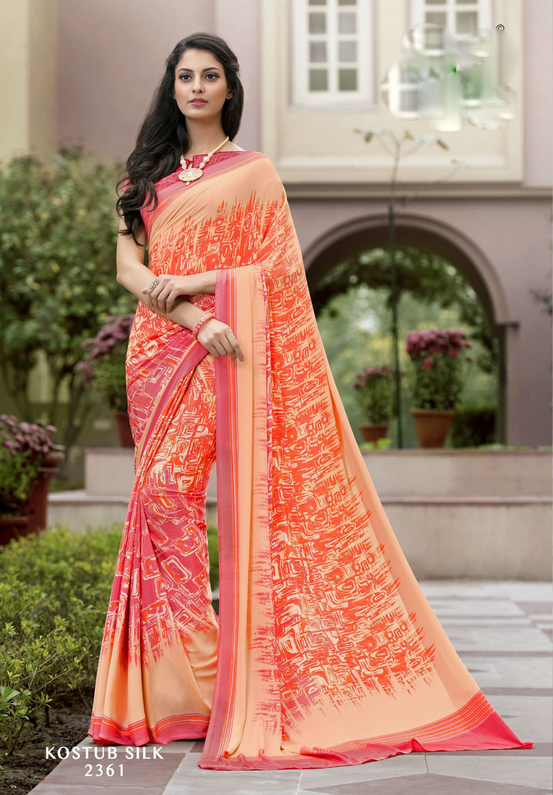 Georgette Printed Sarees